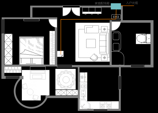華創(chuàng)通信推出HFCTTR家庭布線系統(tǒng)，助力千兆光網(wǎng)建設(shè)