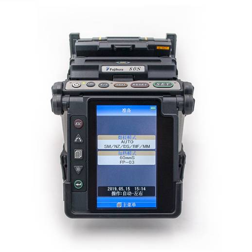 原裝日本藤倉(cāng)(Fujikura)80s單芯光纖熔接機(jī)